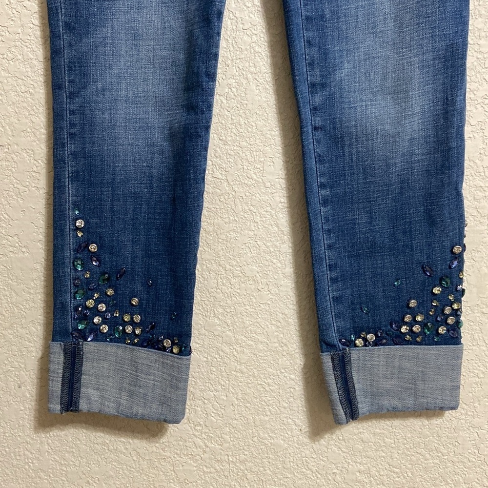 Chico Embellished Blue Jeans - Picture 2 of 11
